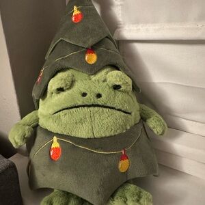Jellycat Ricky Rain Frog Christmas Tree Plush